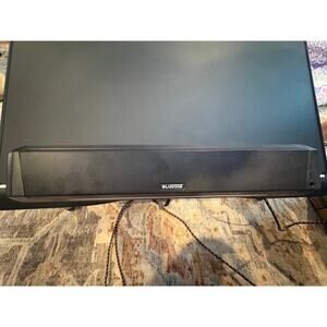 BlueDee Computer Soundbar USB Powered Stereo Speaker Black Volume Control